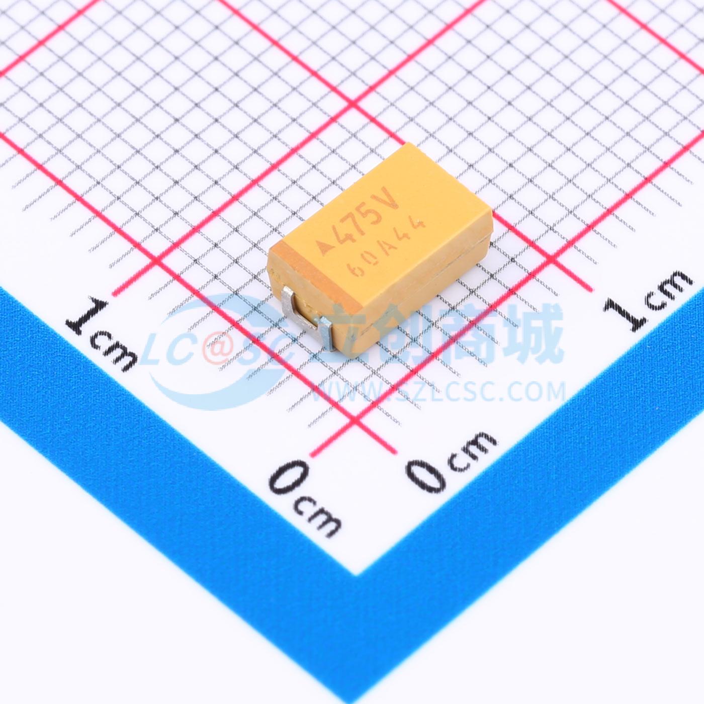 点击查看大图 TAJD475M035RNJ实物图