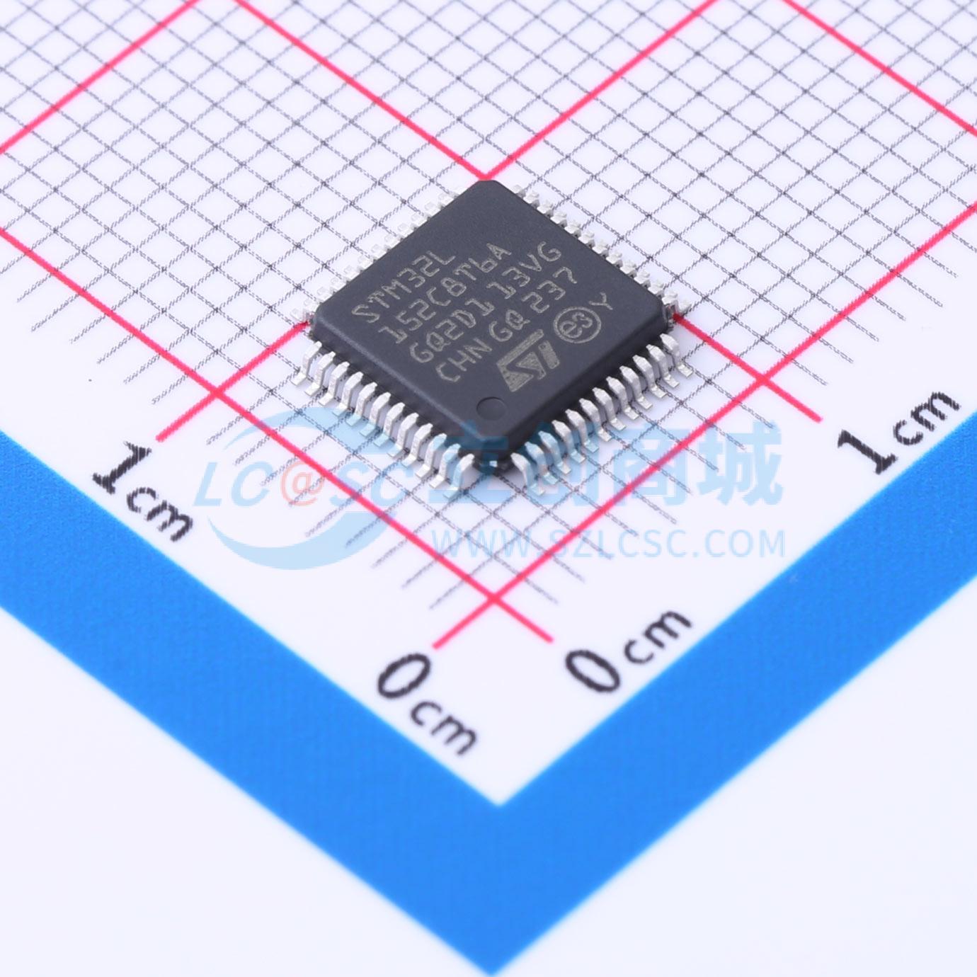 点击查看大图 STM32L152C8T6A实物图