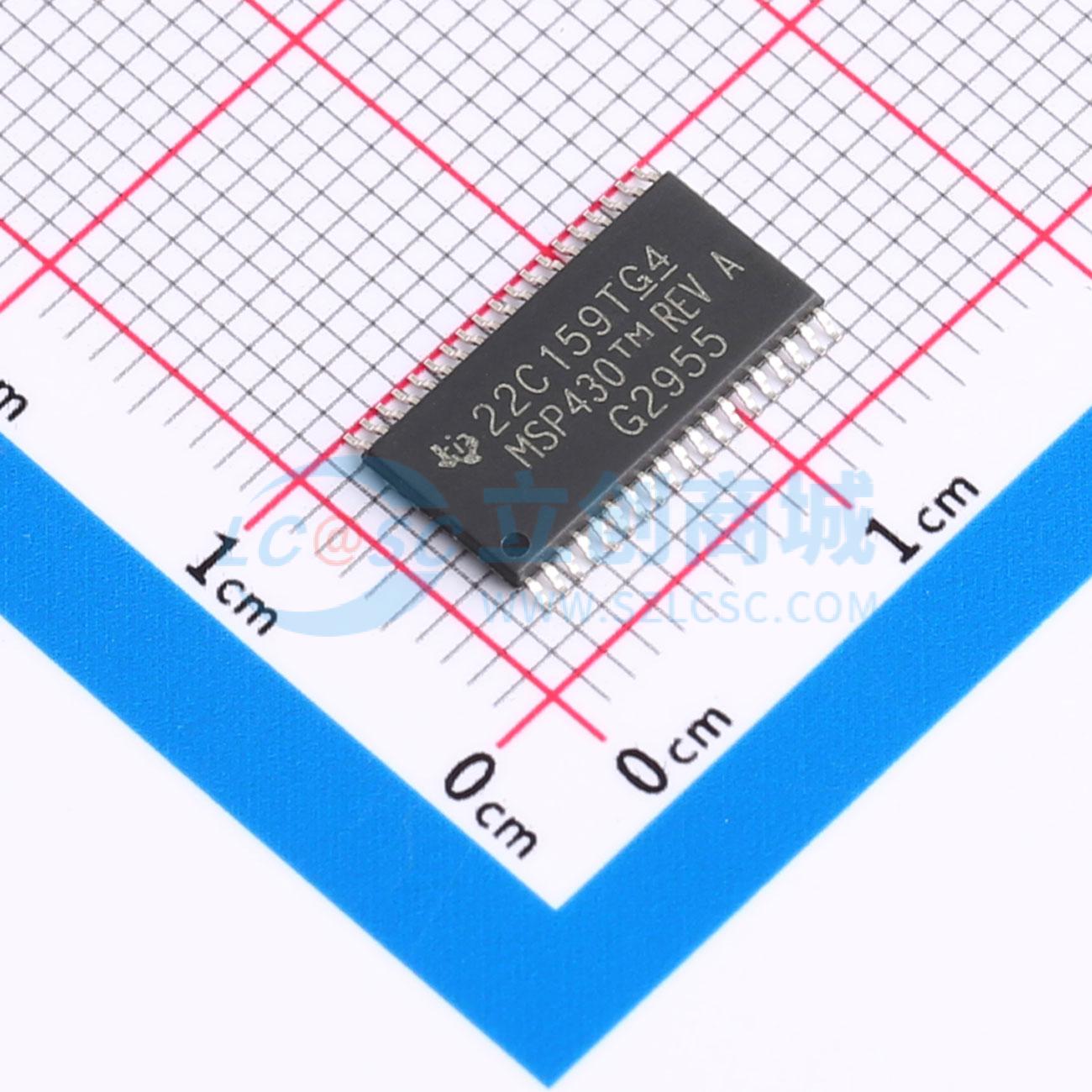 MSP430G2955IDA38R实物图