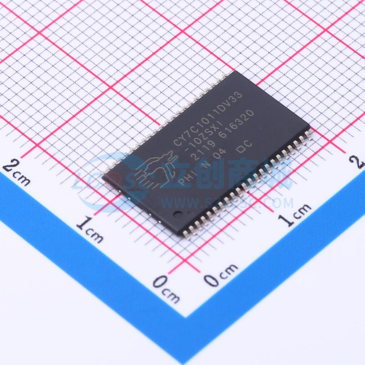 点击查看大图 CY7C1011DV33-10ZSXI实物图