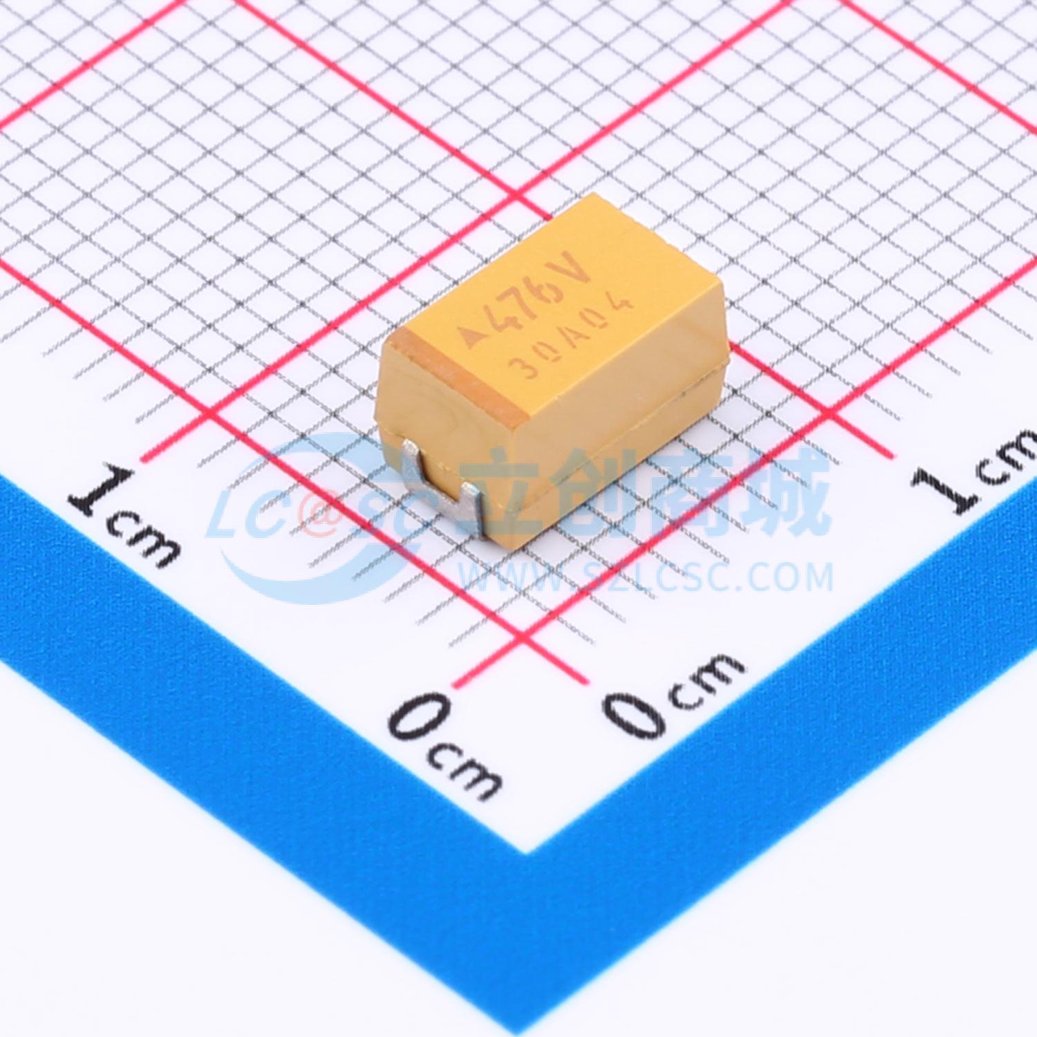 点击查看大图 TPSE476K035R0200实物图