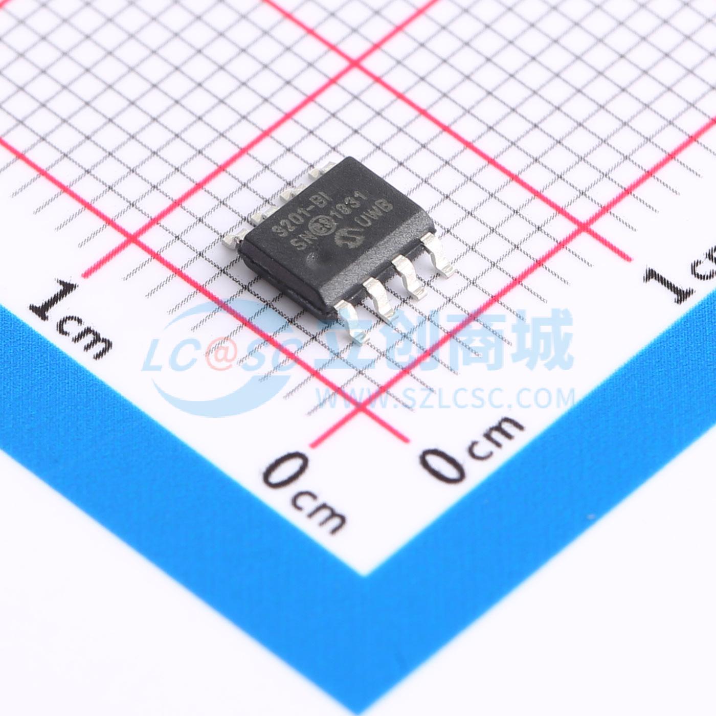 点击查看大图 MCP3201T-BI/SN实物图