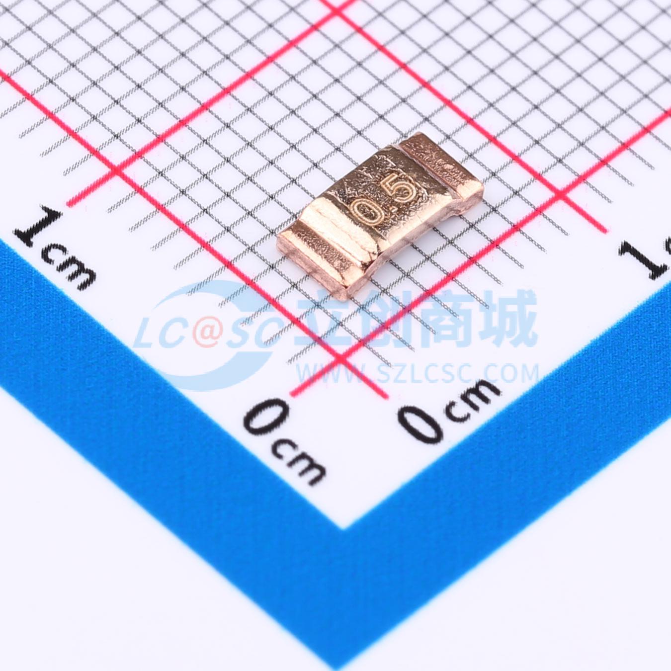 HoSS2512-3W-0.5mR-5%实物图