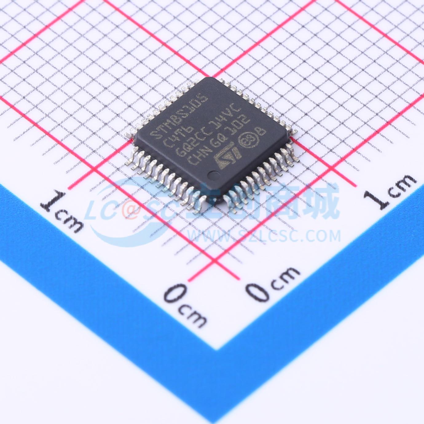 点击查看大图 STM8S105C4T6实物图