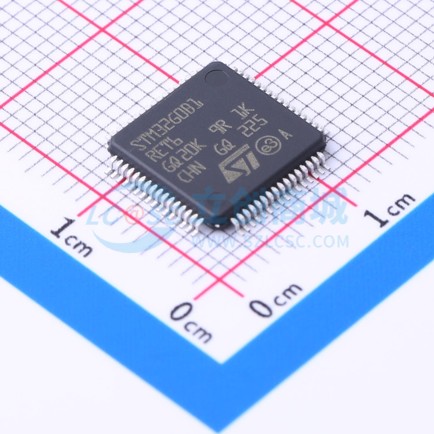 点击查看大图 STM32G0B1RET6实物图