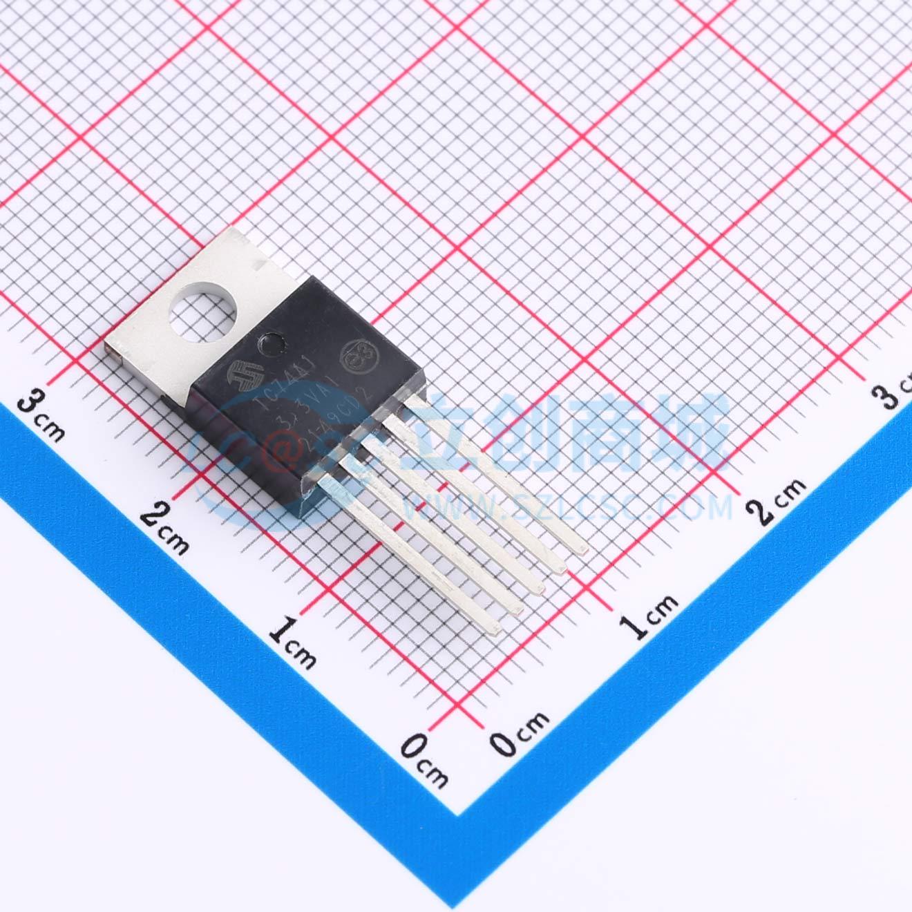 点击查看大图 TC74A1-3.3VAT实物图
