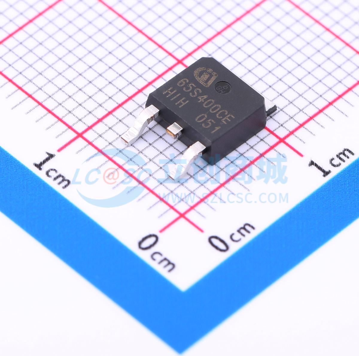 点击查看大图 IPD65R400CE实物图