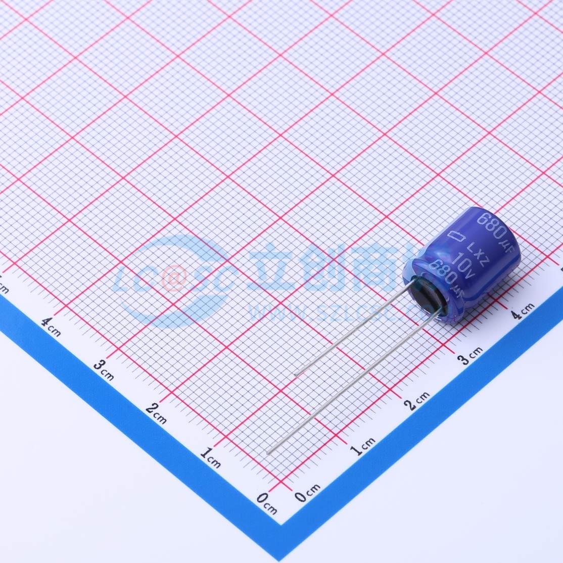 点击查看大图 ELXZ100ELL681MJC5S实物图