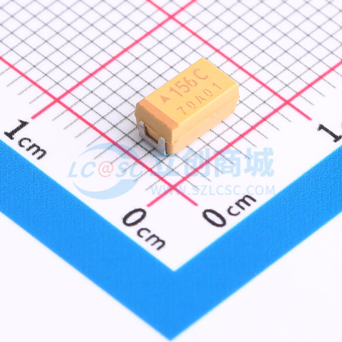 点击查看大图 TAJC156K016RNJ实物图