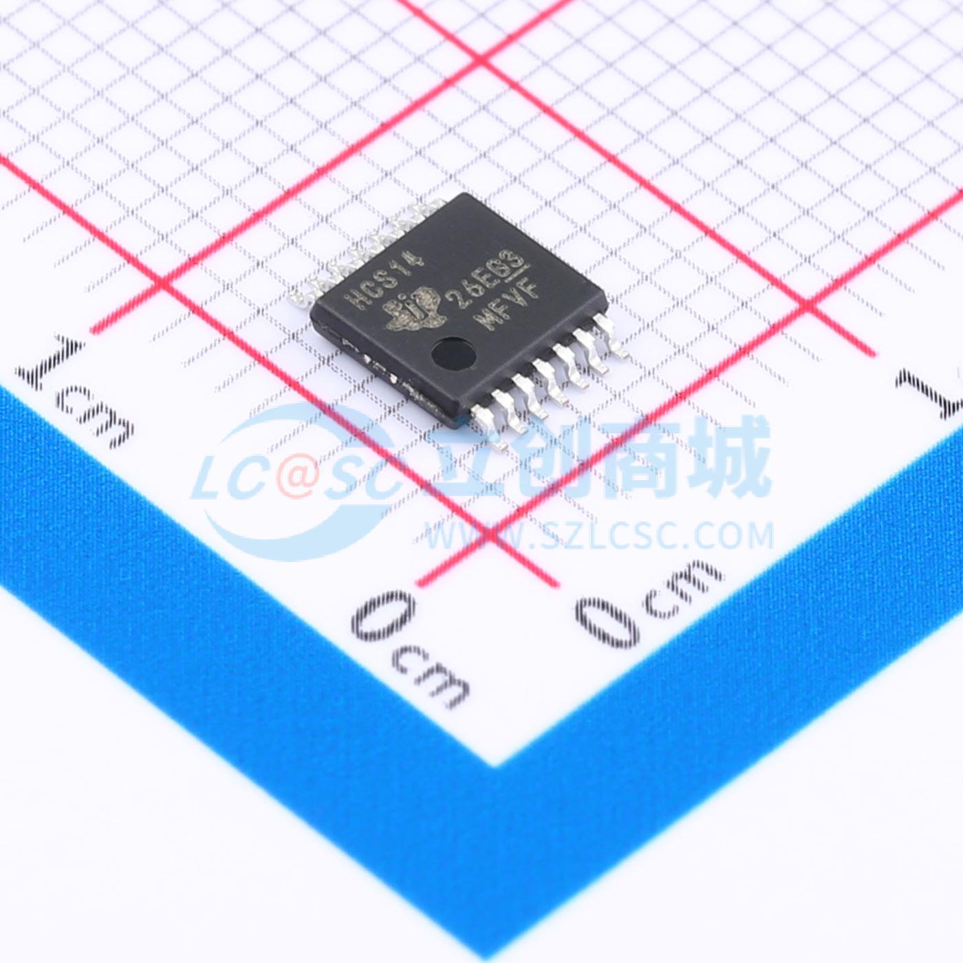 点击查看大图 SN74HCS14PWR实物图