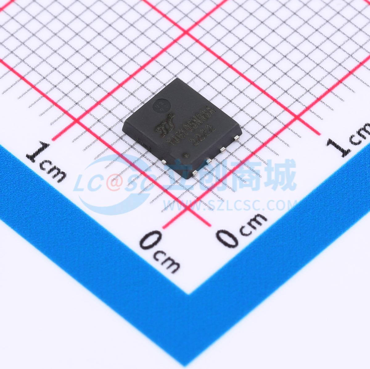 点击查看大图 YJG105N03A实物图