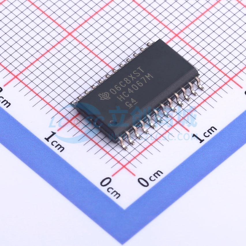 点击查看大图 CD74HC4067M实物图