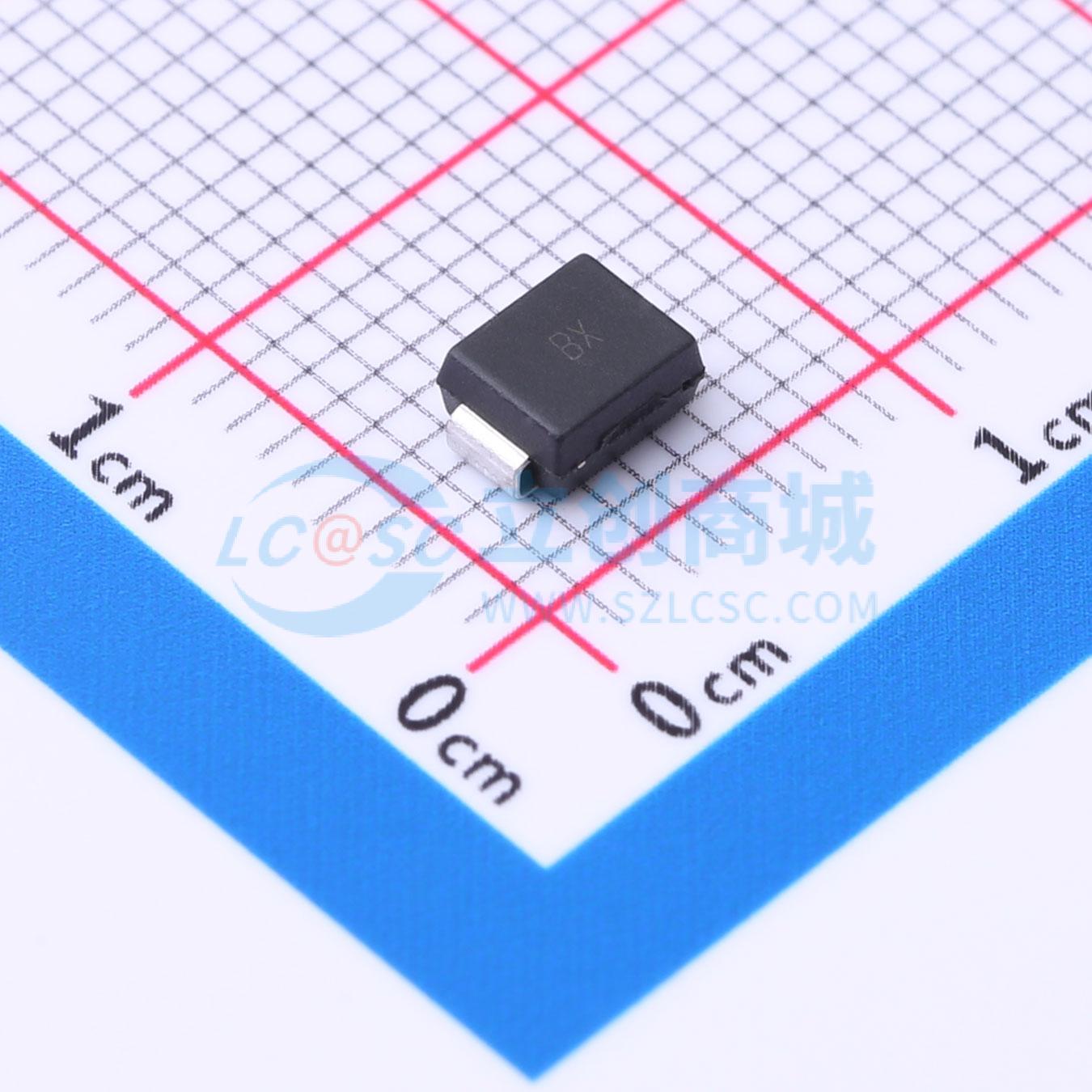 点击查看大图 SMBJ22CA实物图