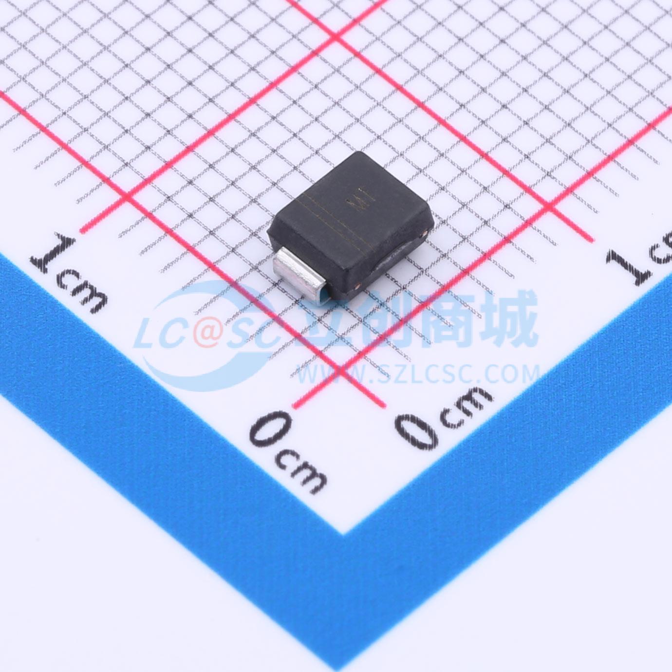 点击查看大图 SMBJ43A实物图