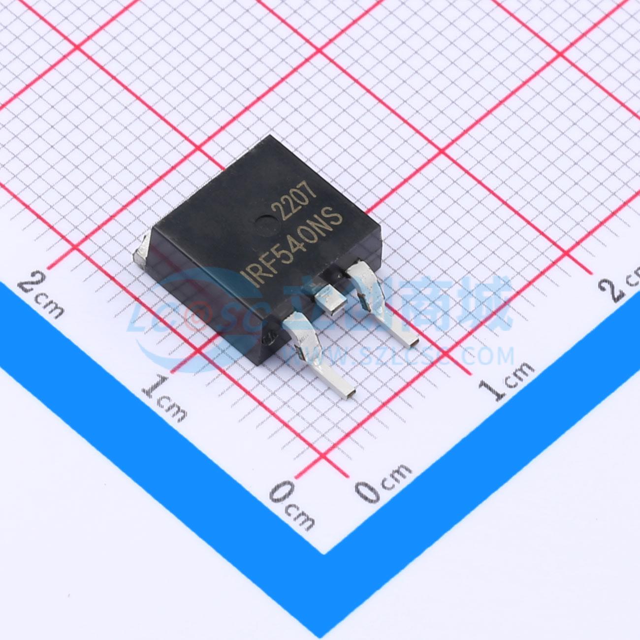 点击查看大图 IRF540NS实物图