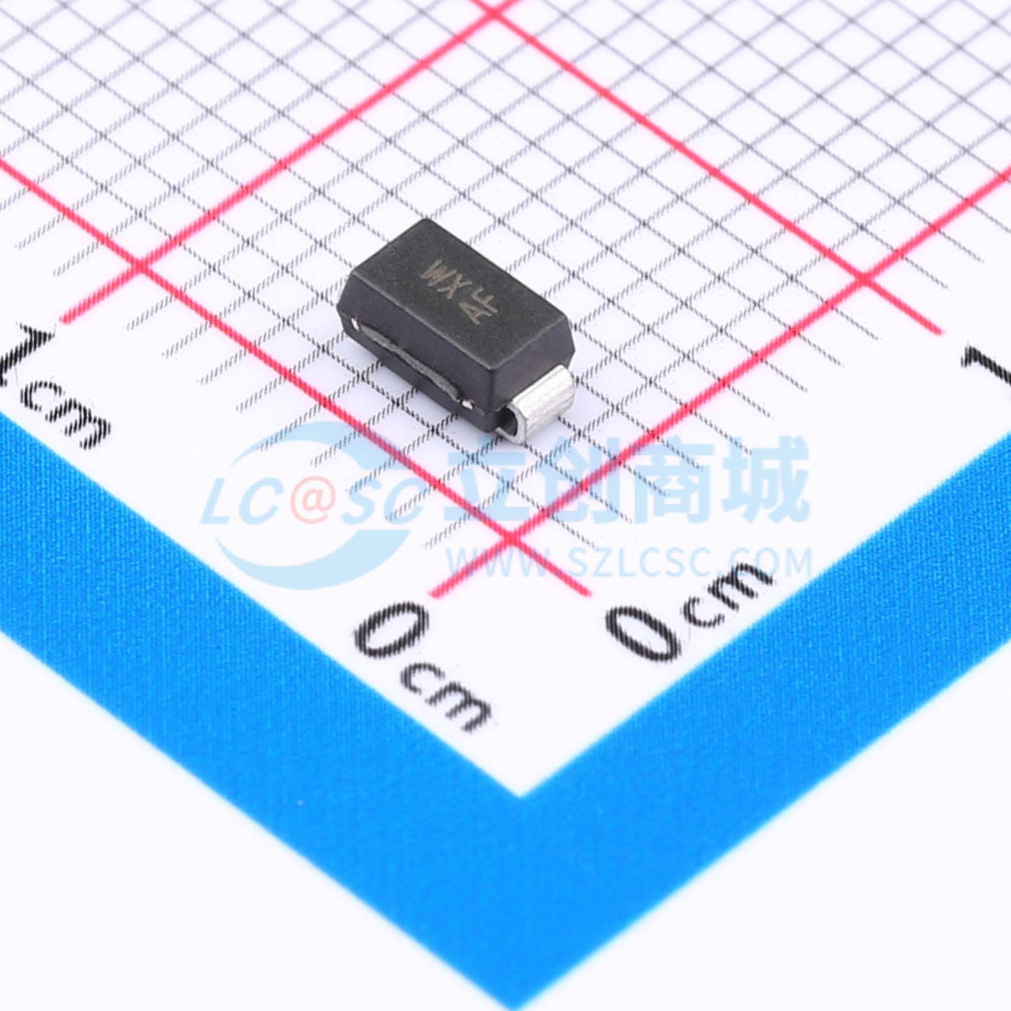 点击查看大图 SMAJ90CA实物图