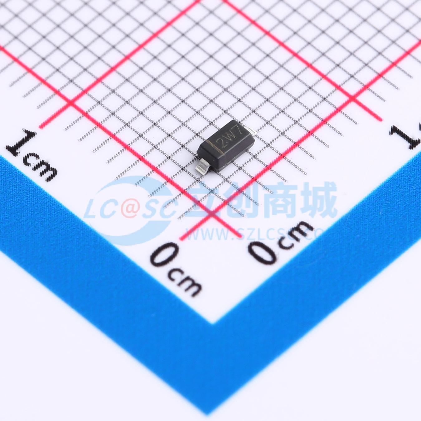 点击查看大图 BZT52B4V7实物图