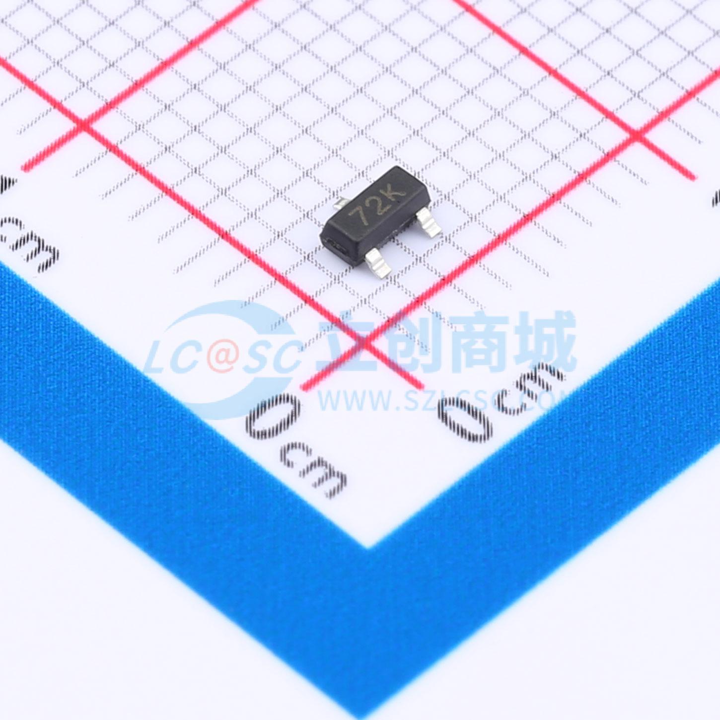 点击查看大图 2N7002K实物图