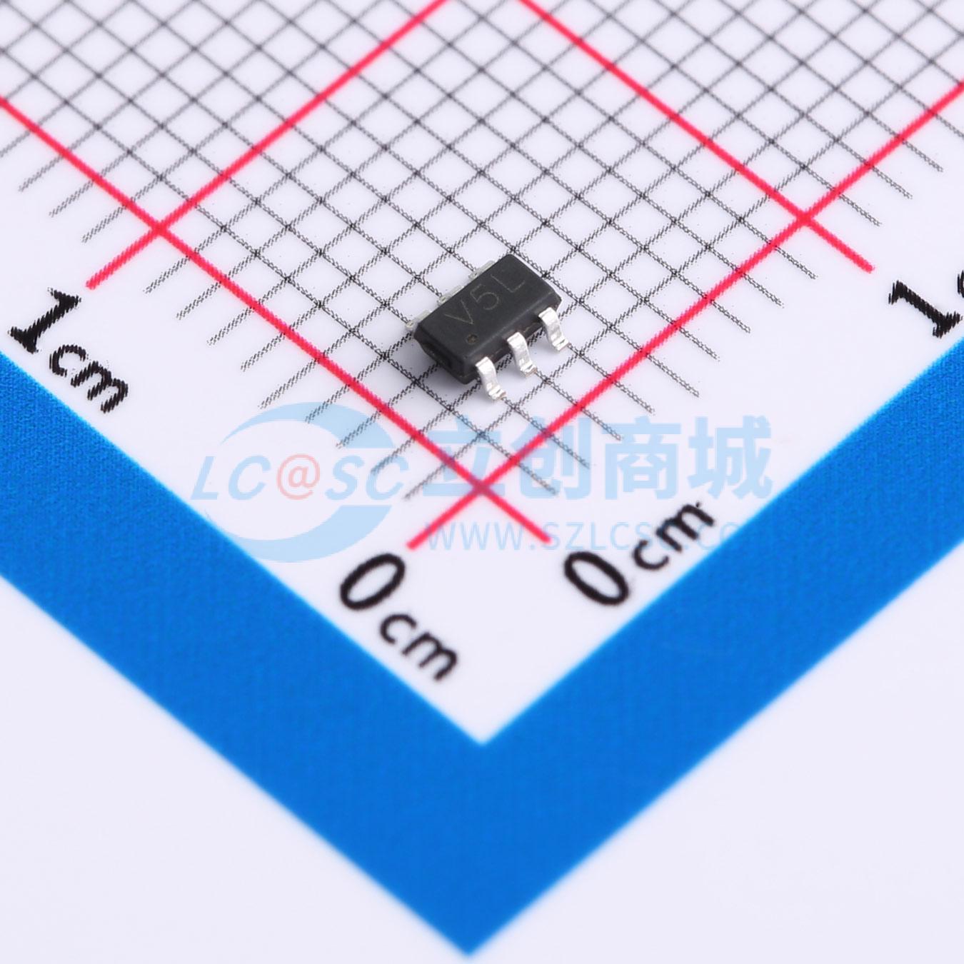 点击查看大图 USBLC6-4SC6实物图