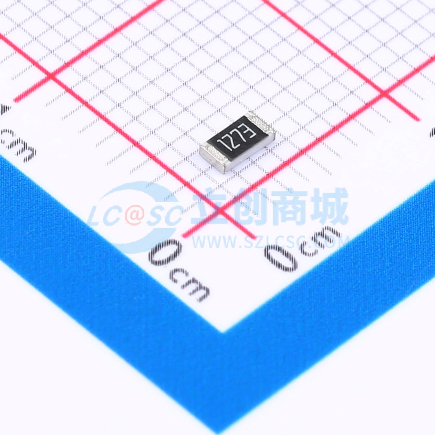 点击查看大图 RT1206BRD07127KL实物图