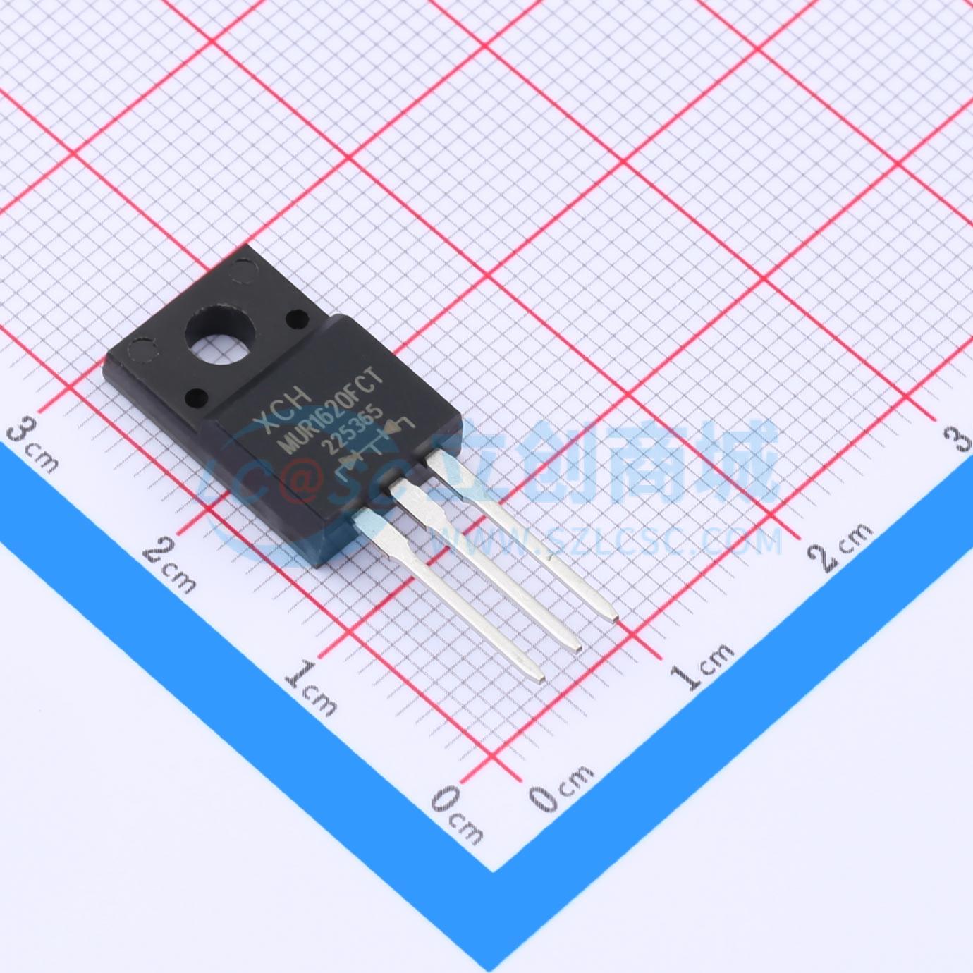 点击查看大图 MUR1620FCT实物图