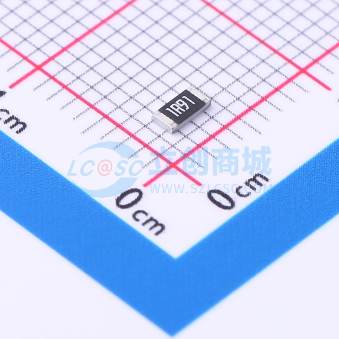 点击查看大图 SC1206F1R91G8ANRH实物图