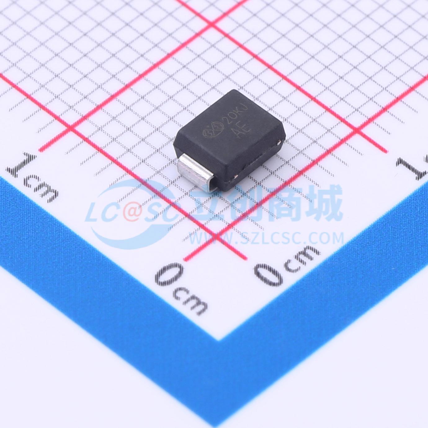 点击查看大图 SMBJ5.0CA实物图