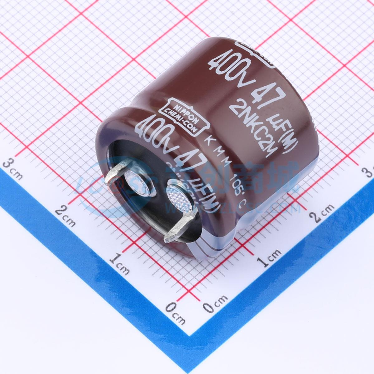 点击查看大图 EKMM401VSN470MP20S实物图