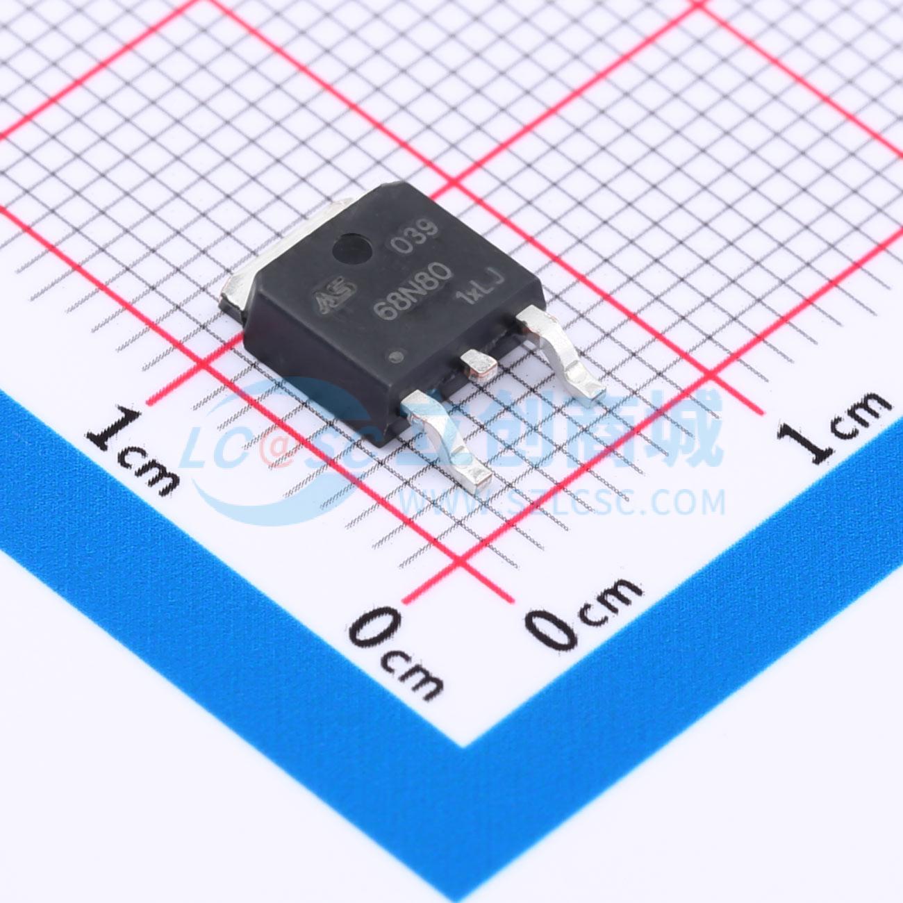 点击查看大图 ASDM68N80KQ-R实物图