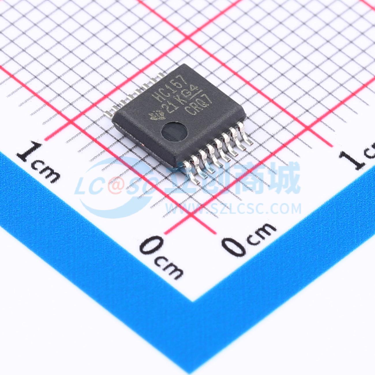 SN74HC157DBR实物图