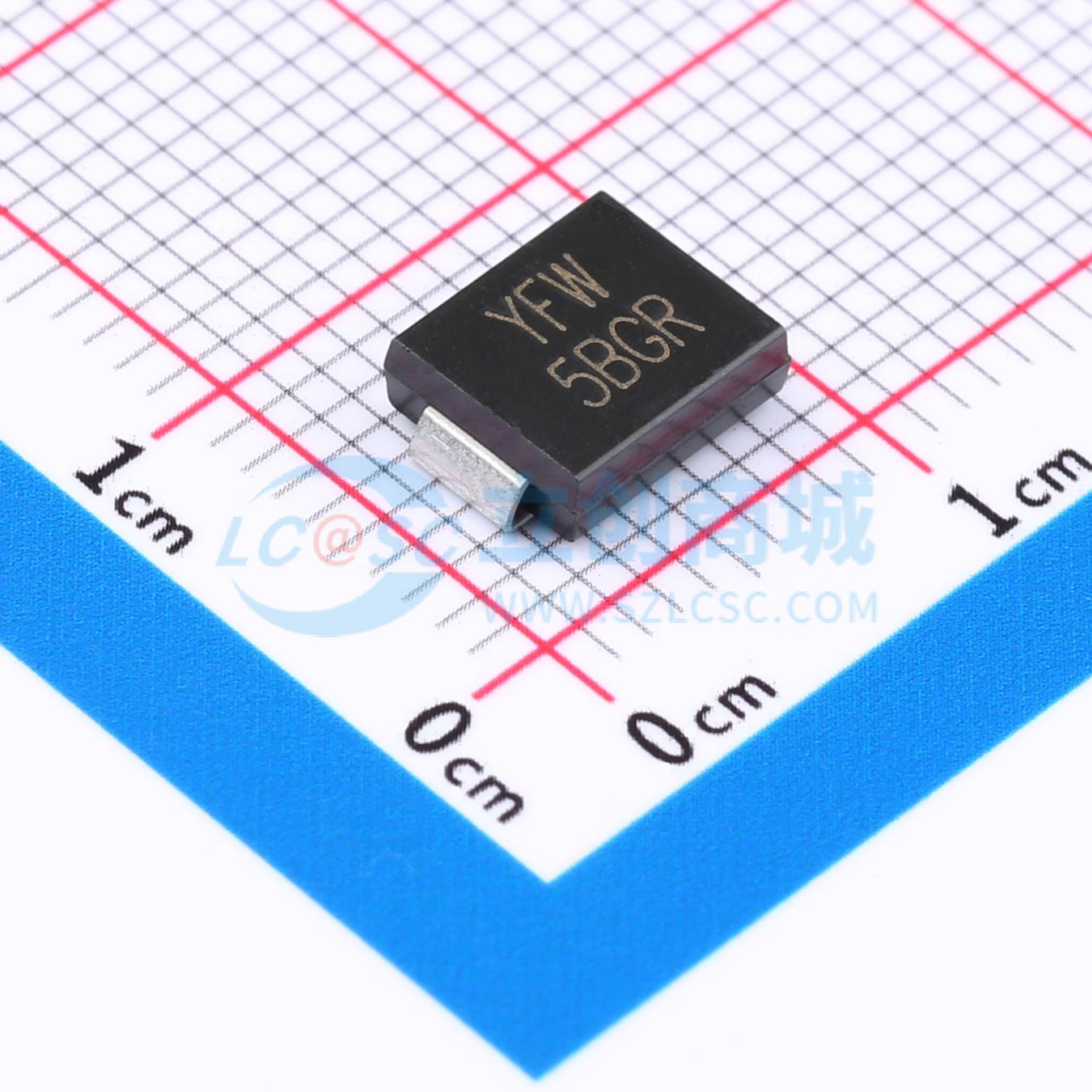 点击查看大图 5.0SMDJ75CA实物图