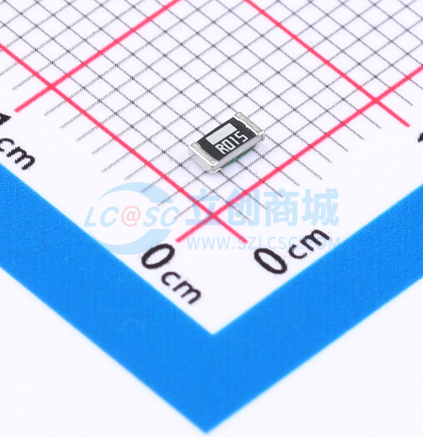 点击查看大图 PE1206FRF070R015L实物图