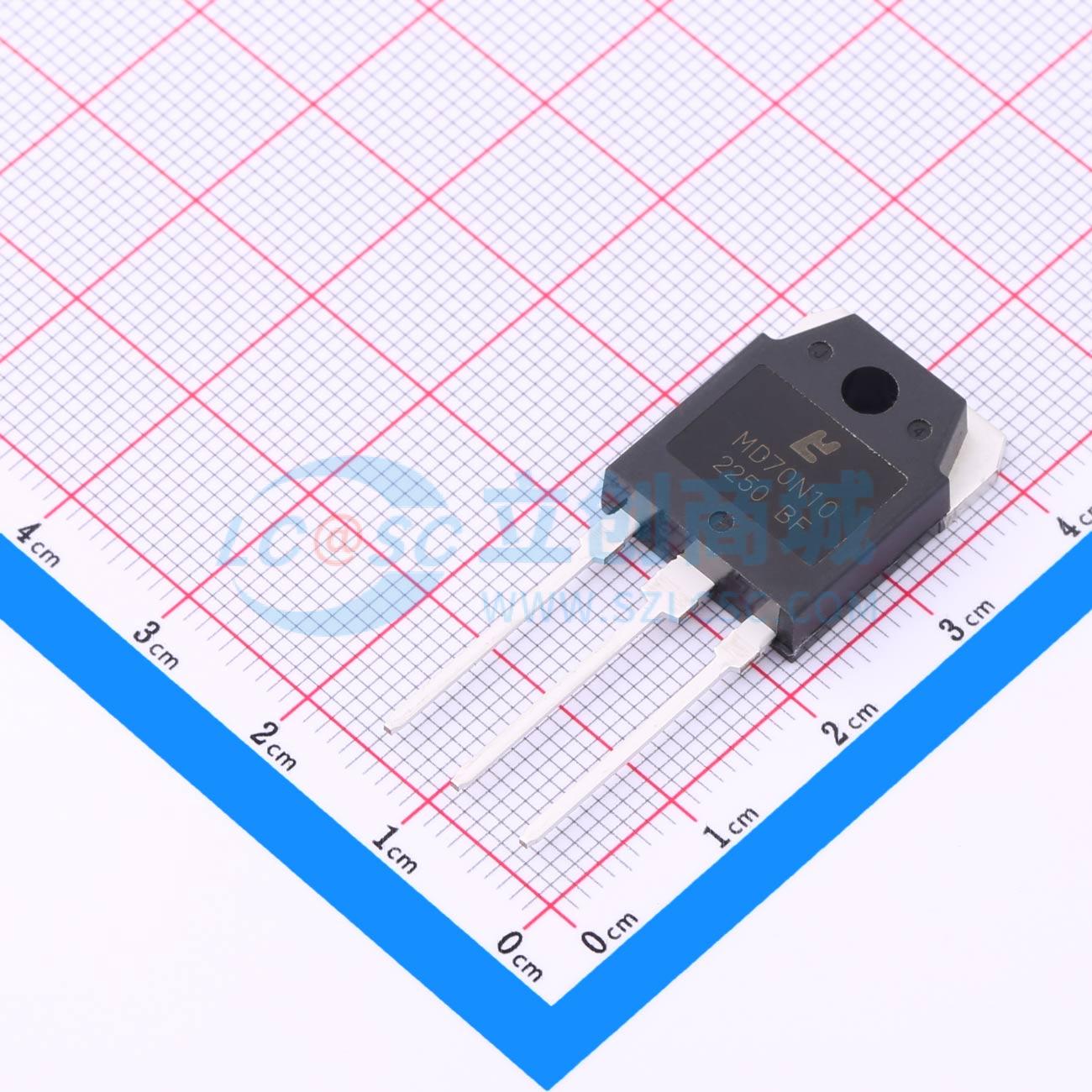 点击查看大图 MD70N10实物图