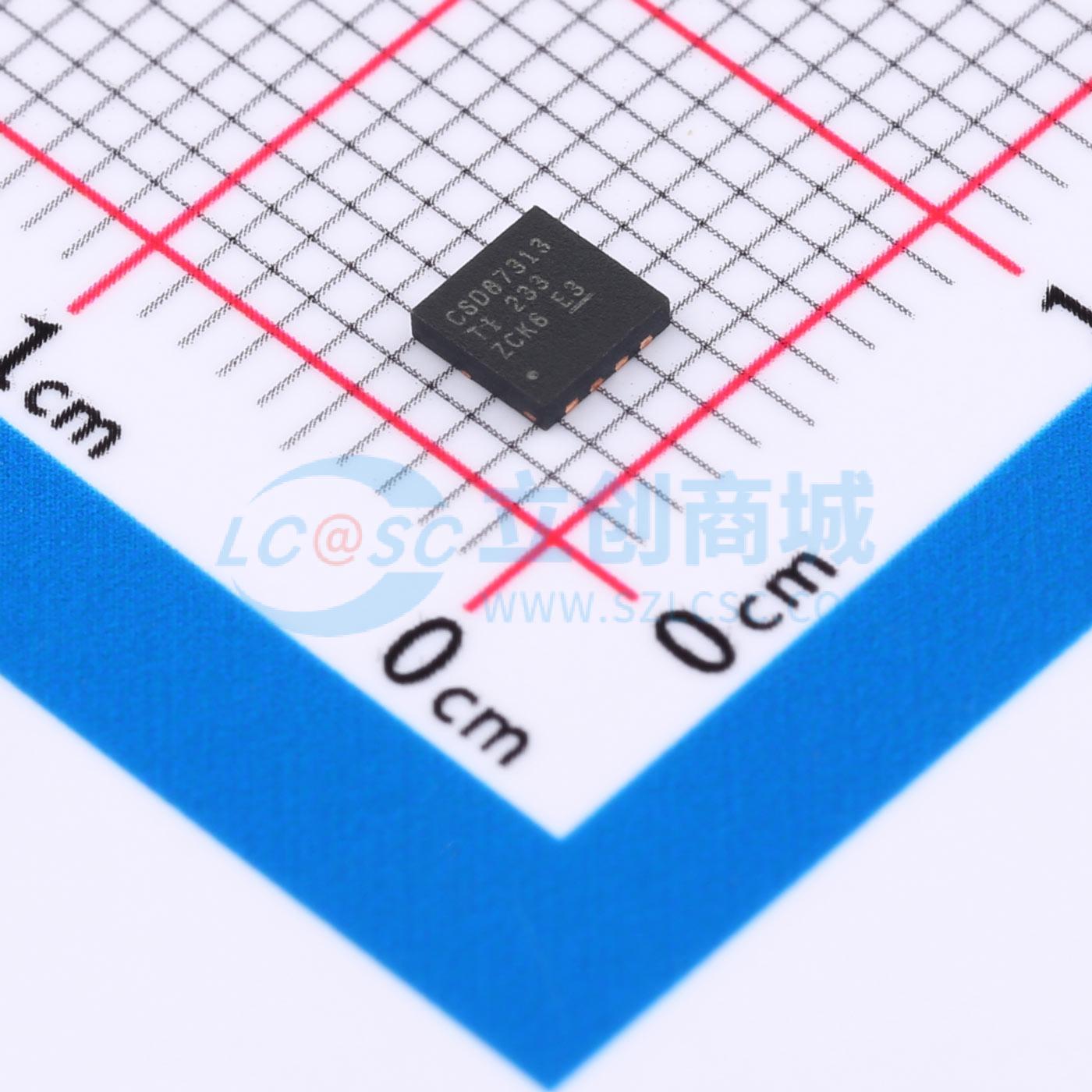 CSD87313DMS实物图