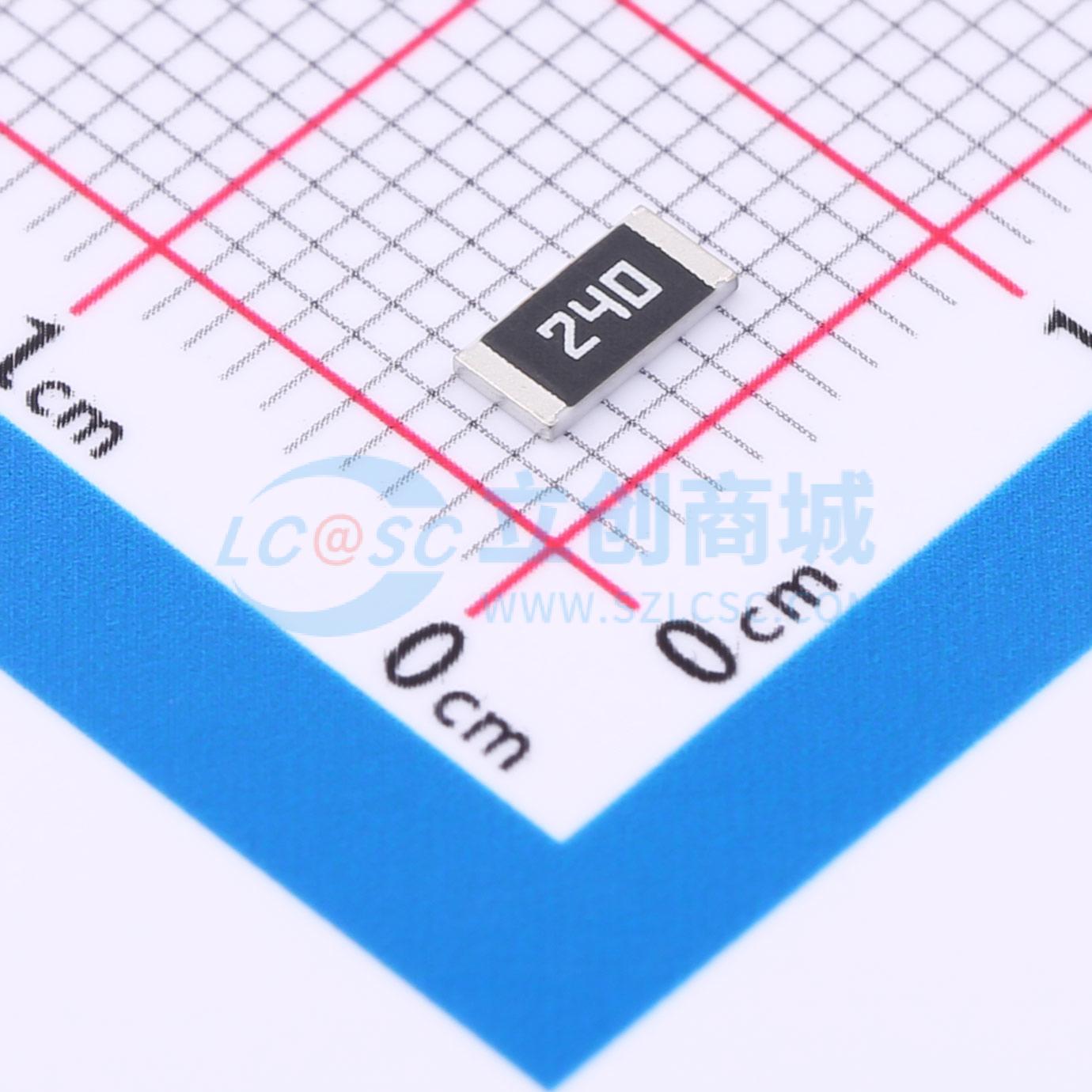 点击查看大图 FRC2010J240 TS实物图