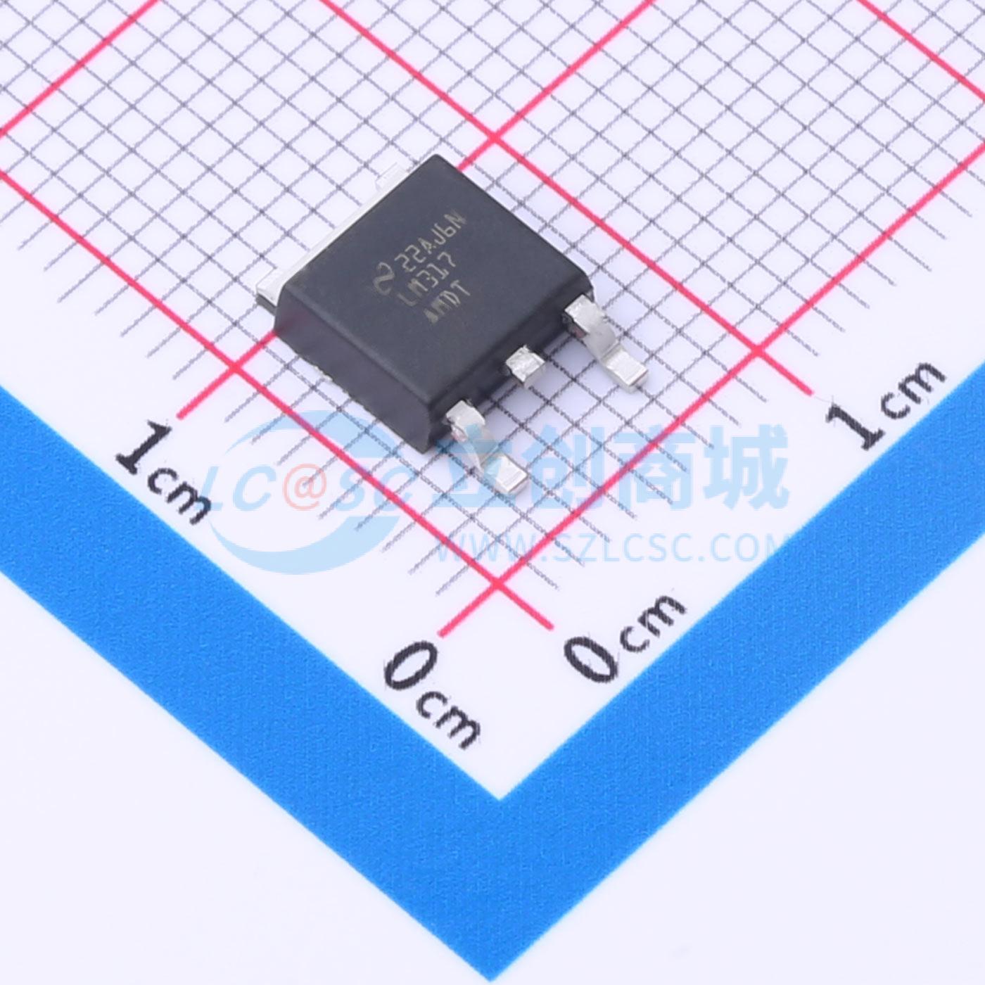 点击查看大图 LM317AMDT/NOPB实物图