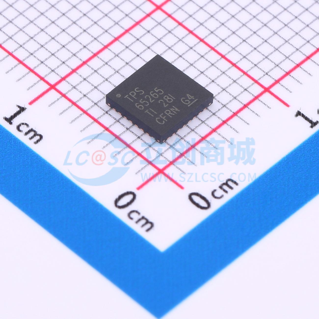 点击查看大图 TPS65265RHBT实物图