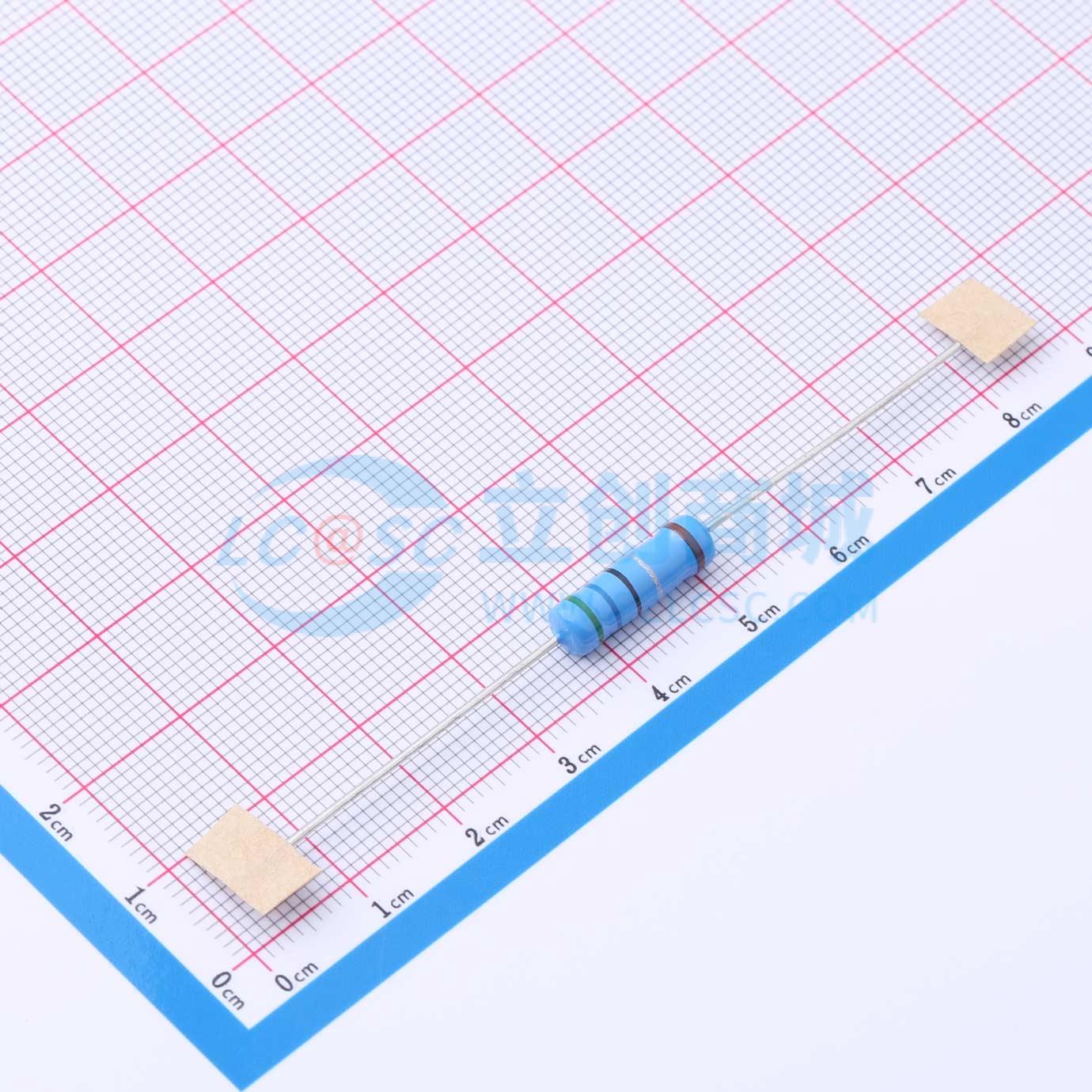 点击查看大图 MFR200FTE73-5R6实物图