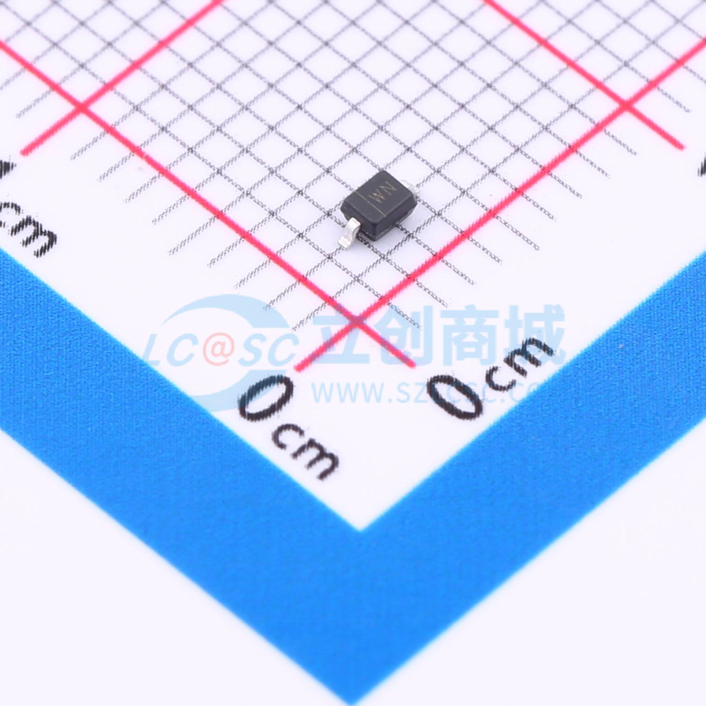 点击查看大图 BZT52C22S实物图