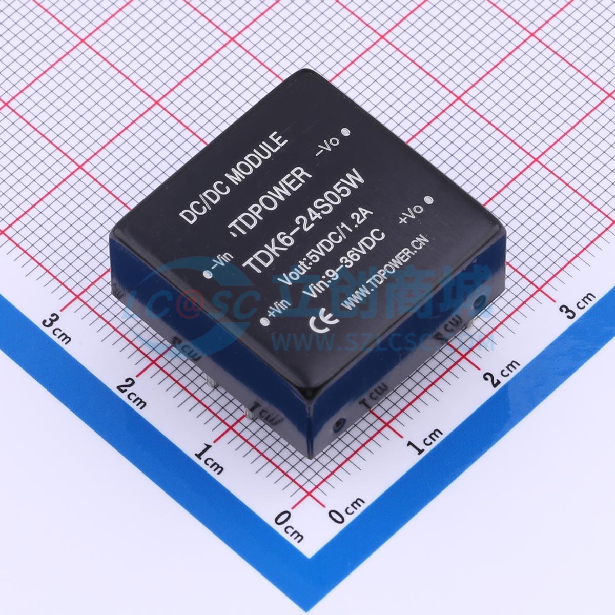 点击查看大图 TDK6-24S05W实物图