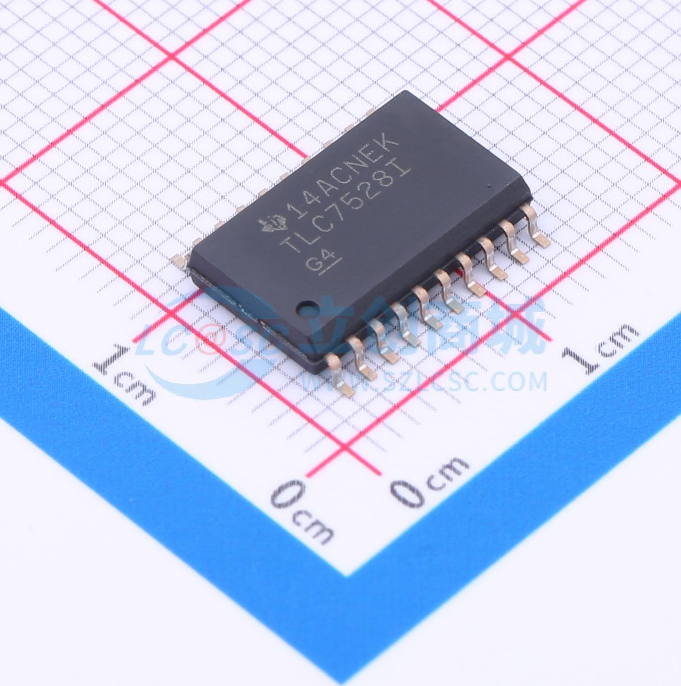 点击查看大图 TLC7528IDWR实物图