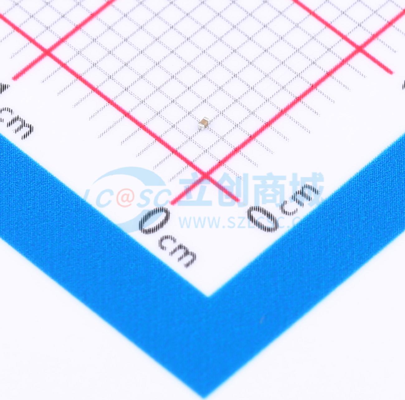 点击查看大图 GCM033R71C222KA55D实物图
