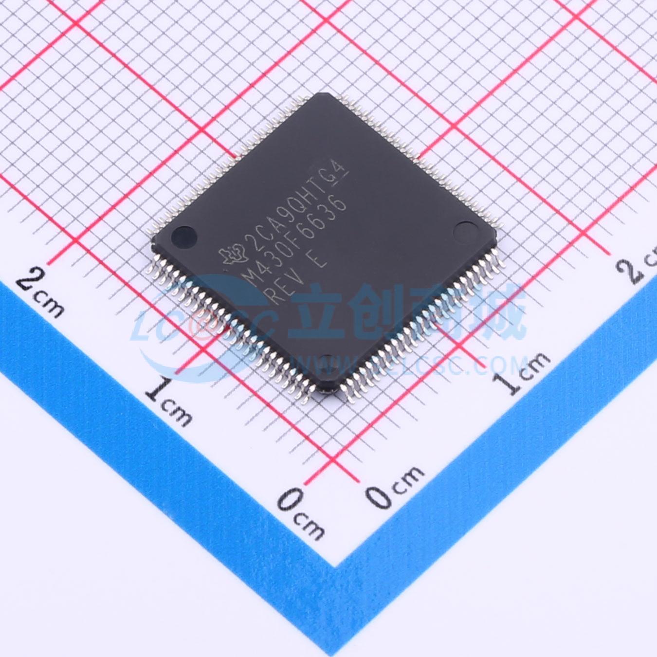 点击查看大图 MSP430F6636IPZR实物图