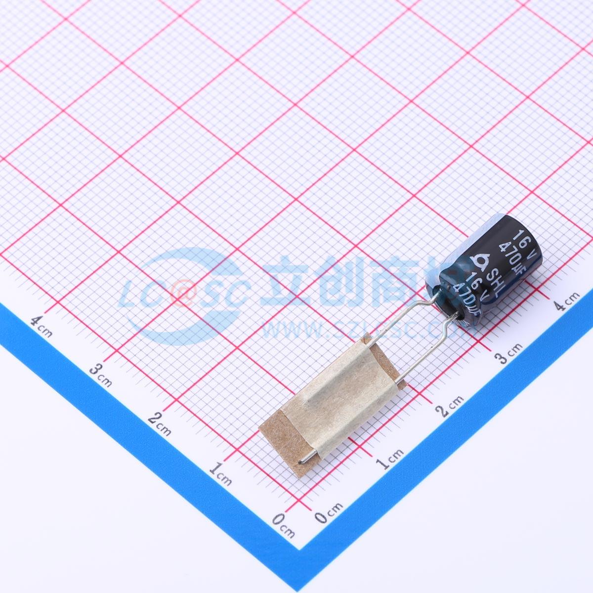 点击查看大图 SHL16V470M8*11.5 5.0TP实物图