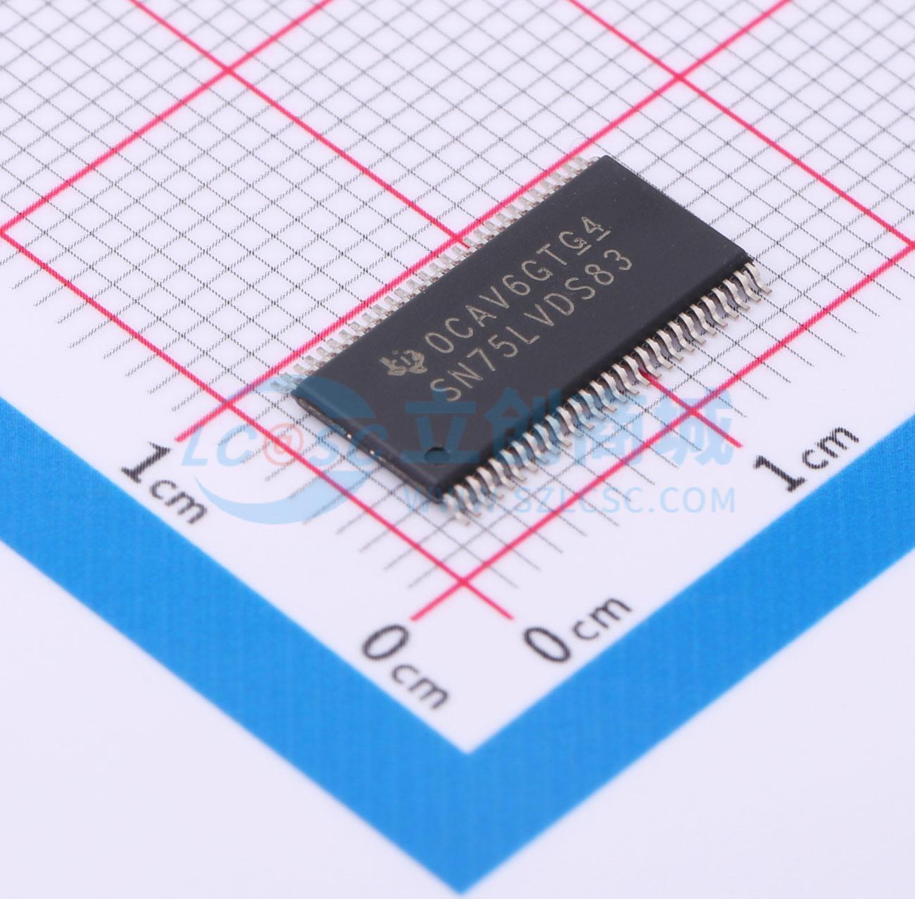 点击查看大图 SN75LVDS83DGGR实物图