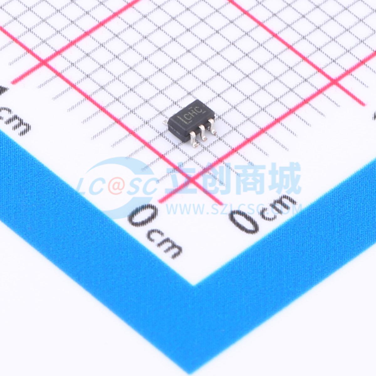 SN74LVC2G07MDCKTEP实物图