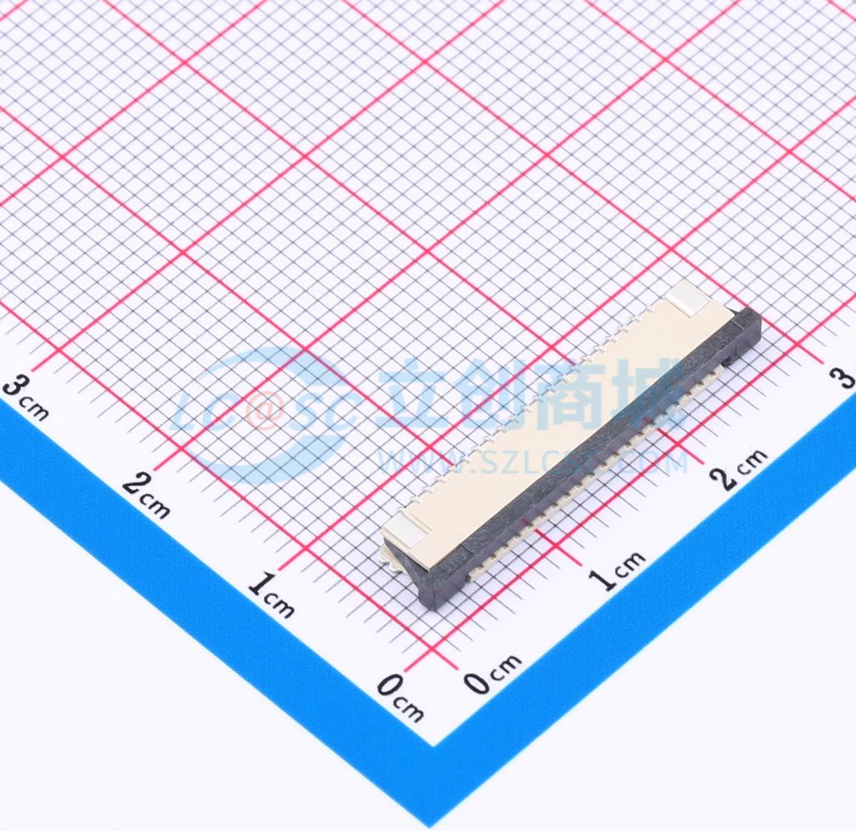 点击查看大图 1.0-20P下接实物图