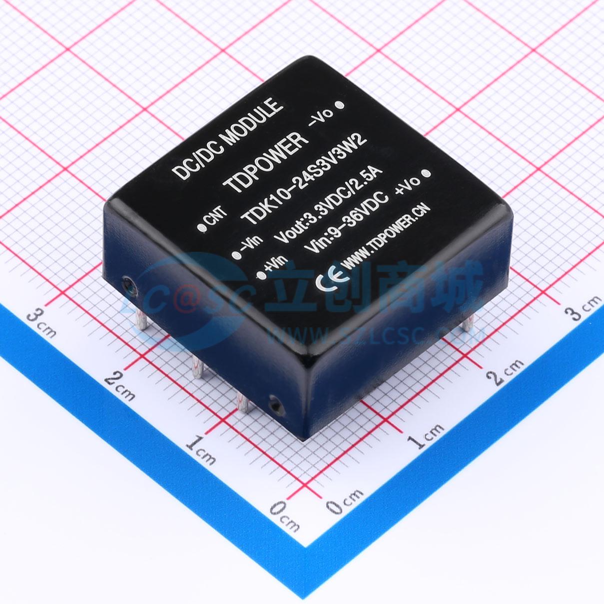 点击查看大图 TDK10-24S3V3W2实物图