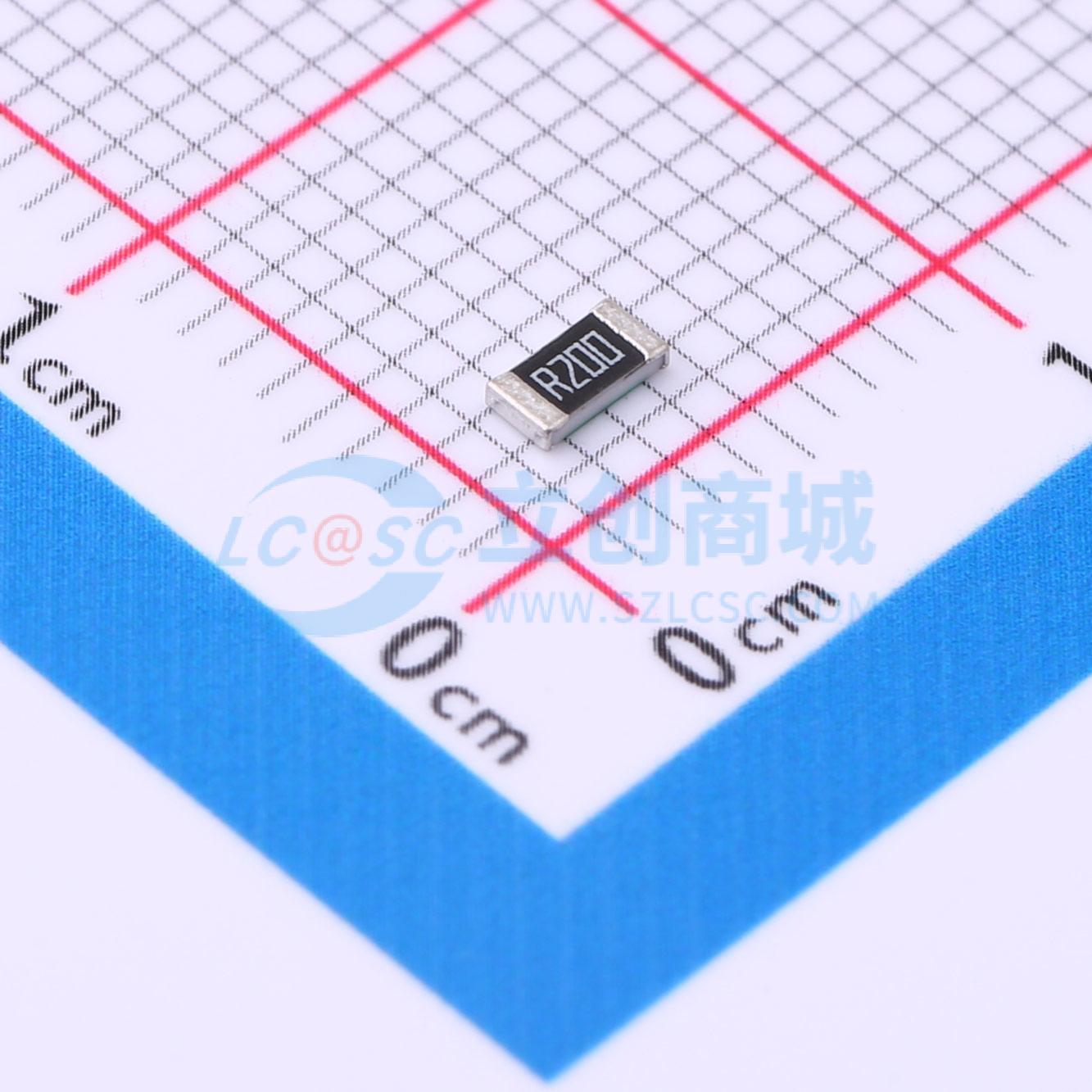 点击查看大图 PE1206FRF070R2L实物图