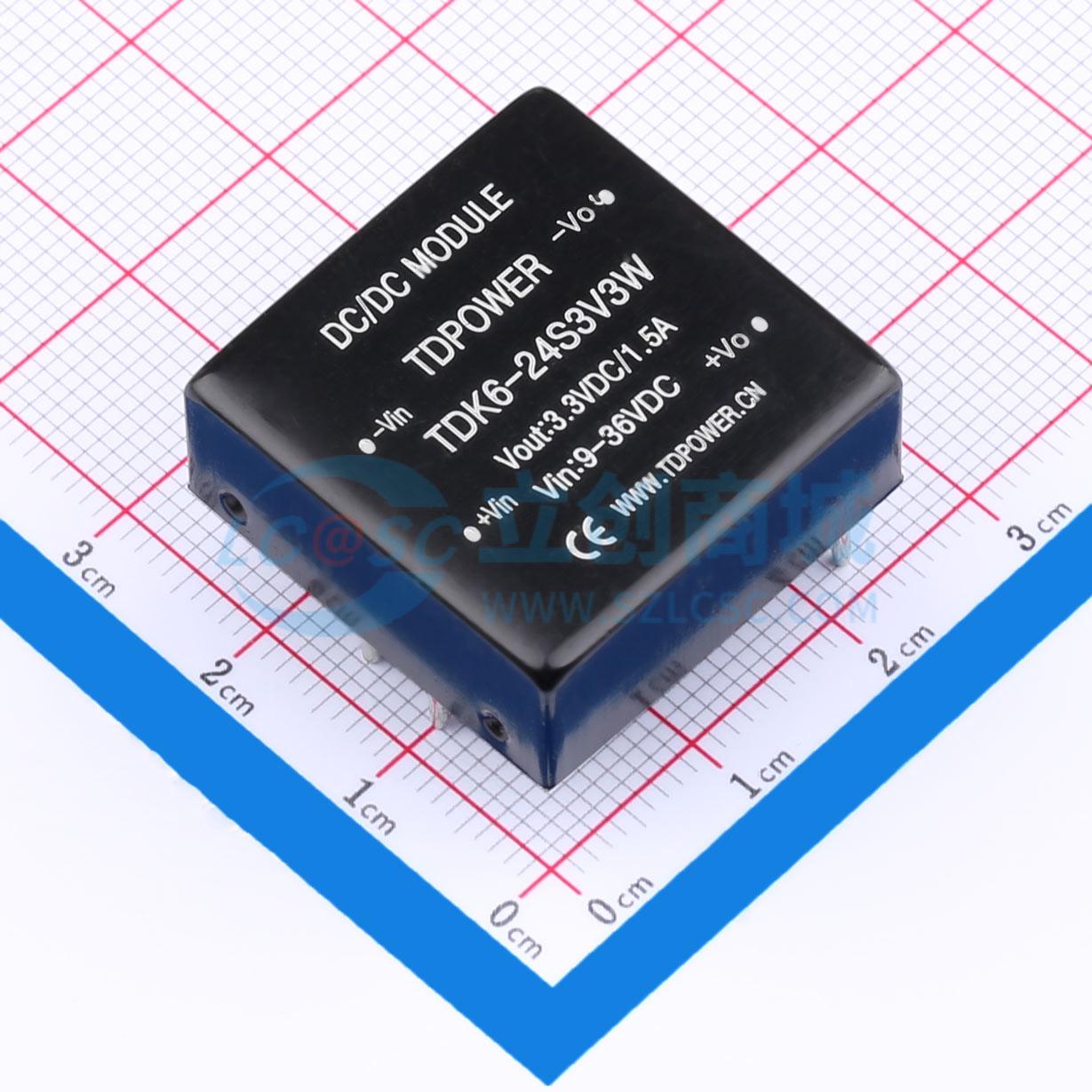 点击查看大图 TDK6-24S3V3W实物图